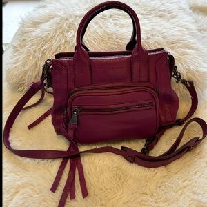 Aimee Kestenberg Vetto Cargo Mini Leather Satchel Bag